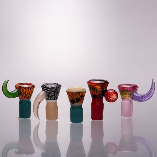 4-Hole Wood Bong Bowl Holders by RooR Glass - Aqua Lab Technologies