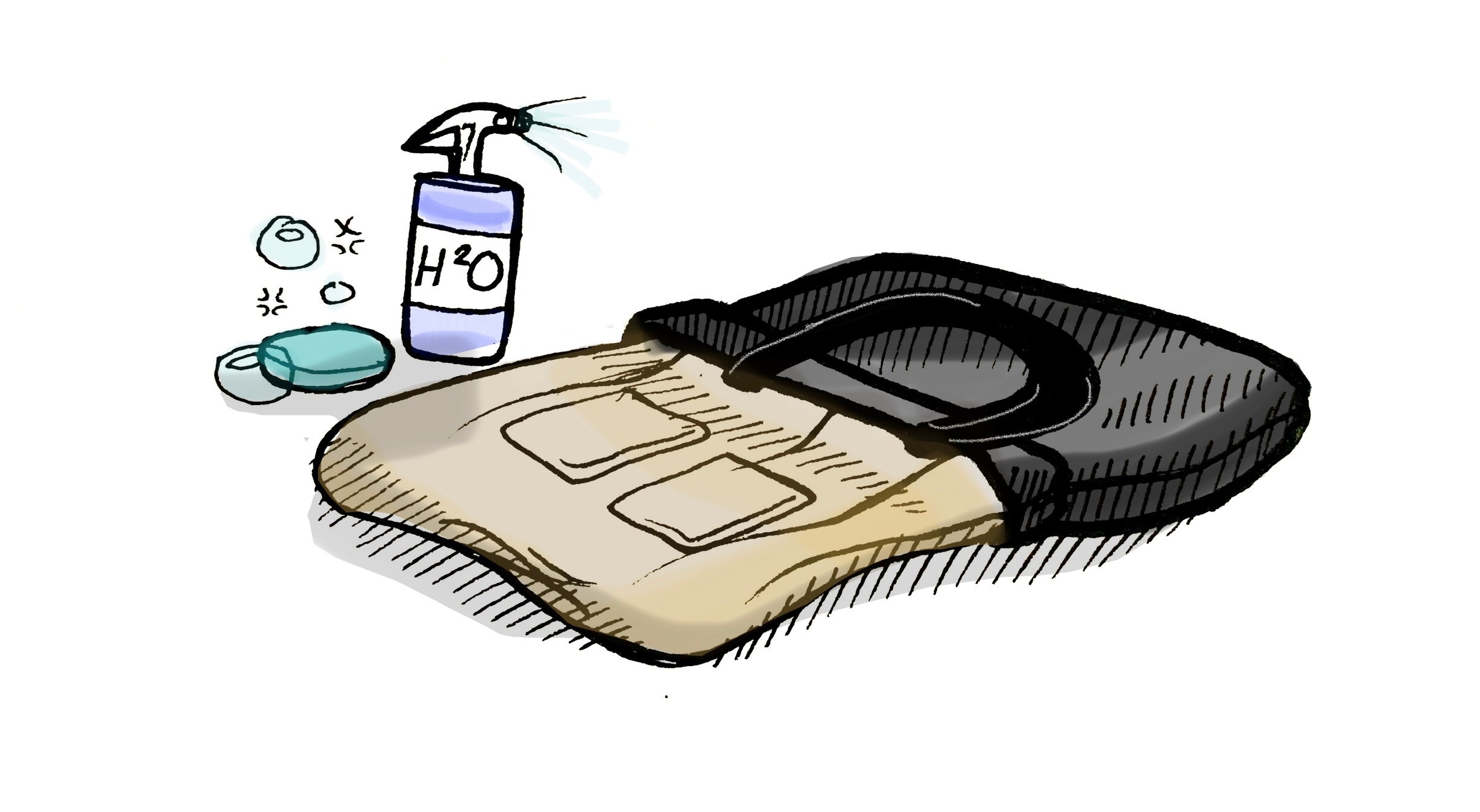 DIY Handbag cleaning : How to clean your handbag at home : home tips : how to clean your purse at home : how to clean interior of purse : how to clean household items