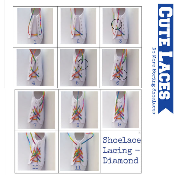 diamond shoelace