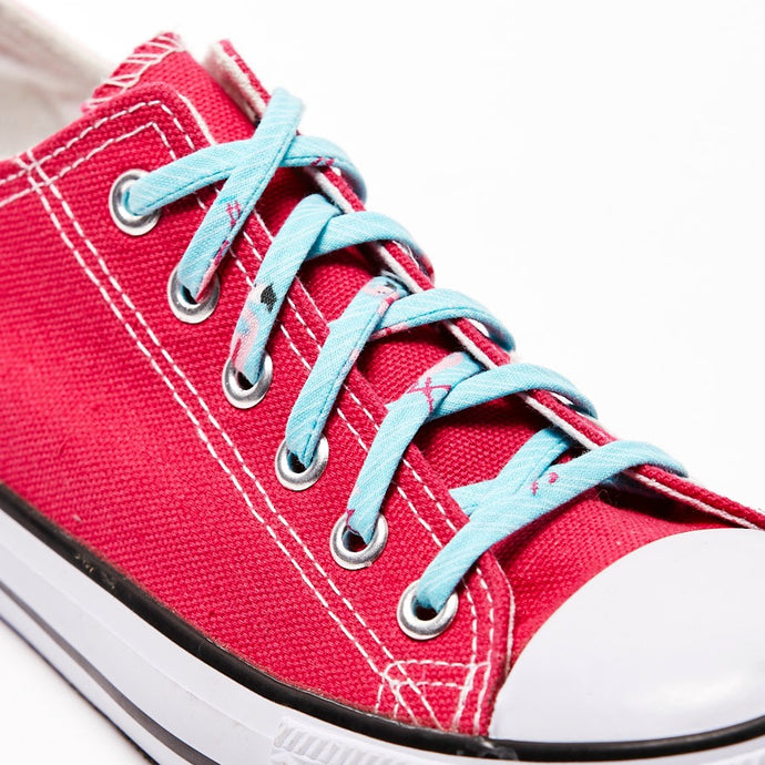 Fun Funky Shoelaces - Colorful Flat Shoe Laces – Cute Laces