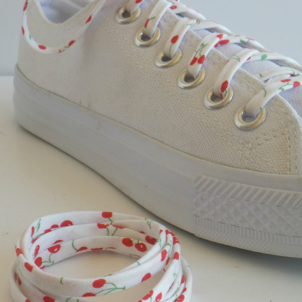 Cherry - Fun Shoe Laces - Cherries 