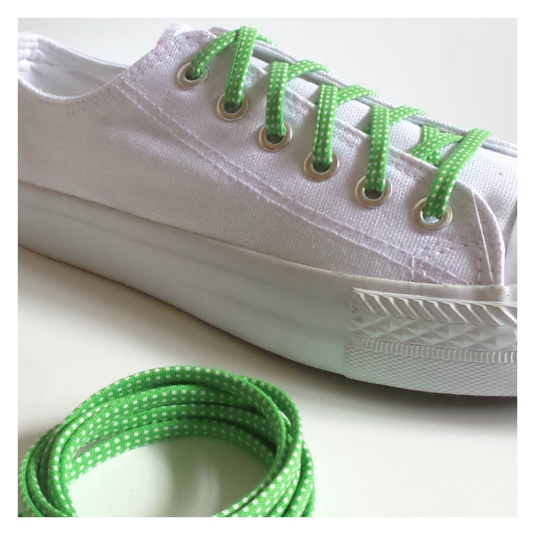 green shoelaces