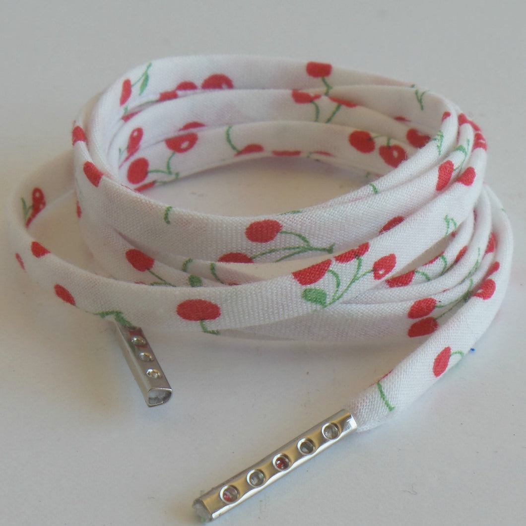 Cherry - Fun Shoe Laces - Cherries 