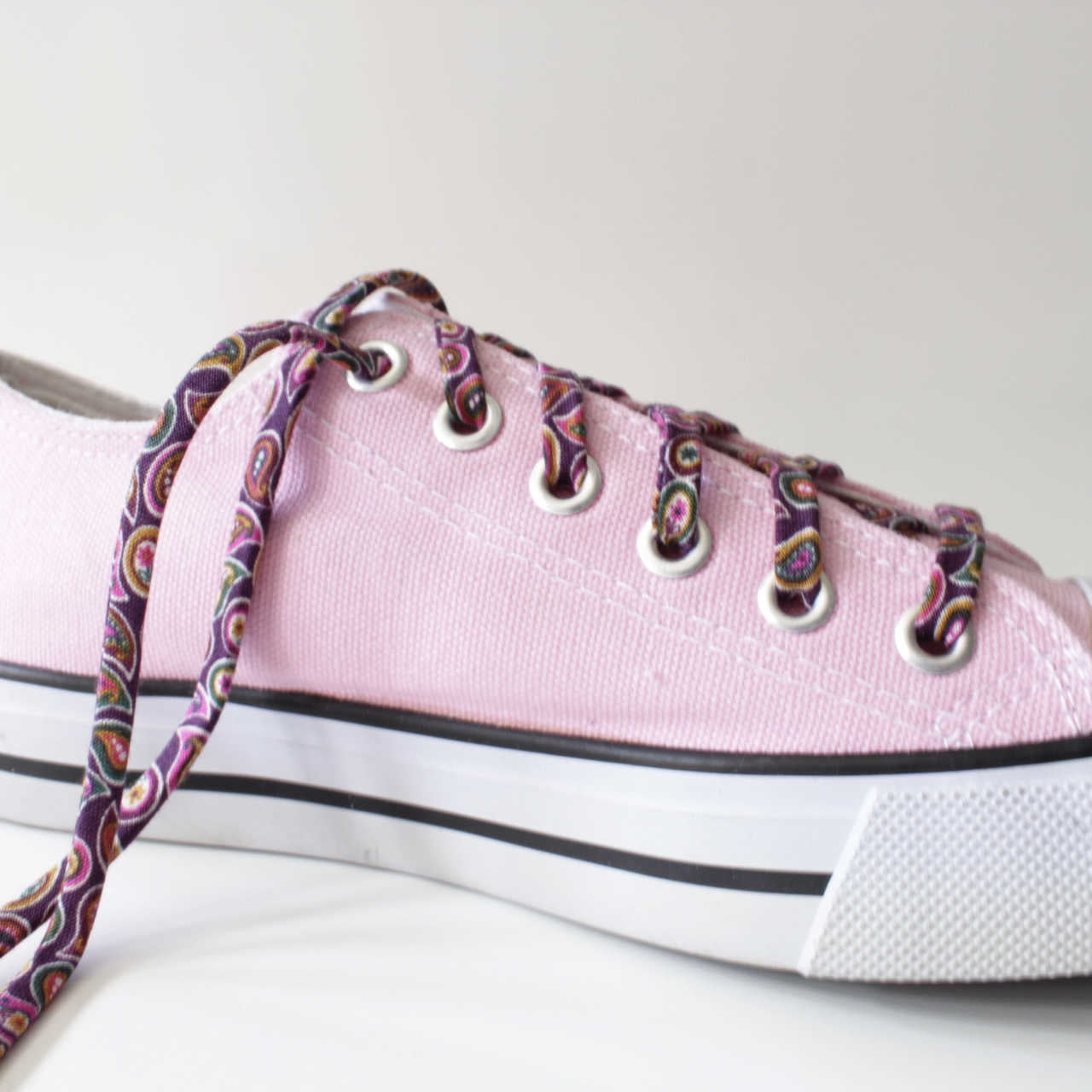 Paisley Shoelaces - Bright Fun Shoe Laces – Cute Laces