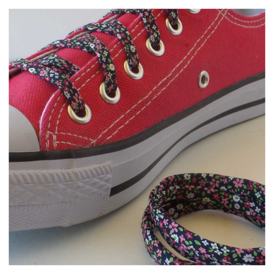 flower shoe laces