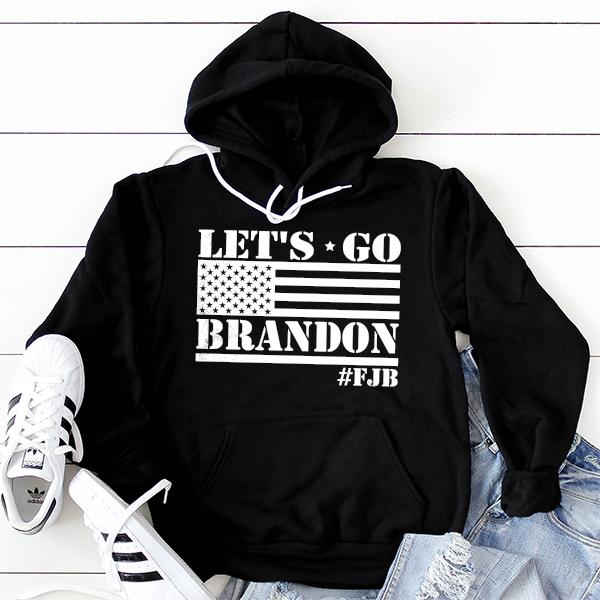 Let's Go Brandon Hoodie Military Green, Premium Hoodie