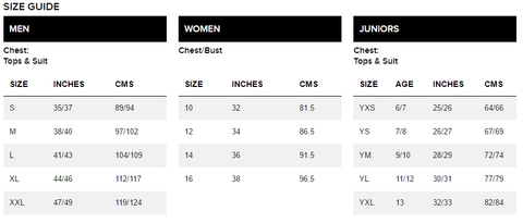 Umbro Shoe Size Chart
