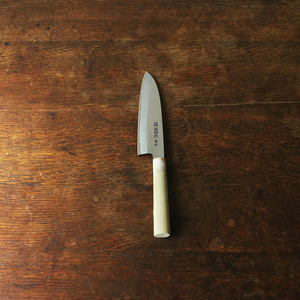 鍛錬 青二鋼 極上 鱧切包丁 刃渡り22cm 波紋あります。 キッチン・食器