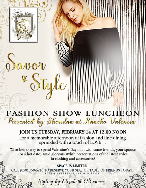 Savor & Style Fashion Event at Sheridan Boutique