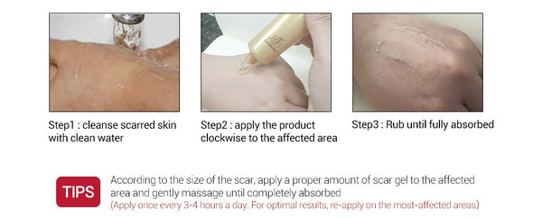 Acne scar remover -  Instructions to use