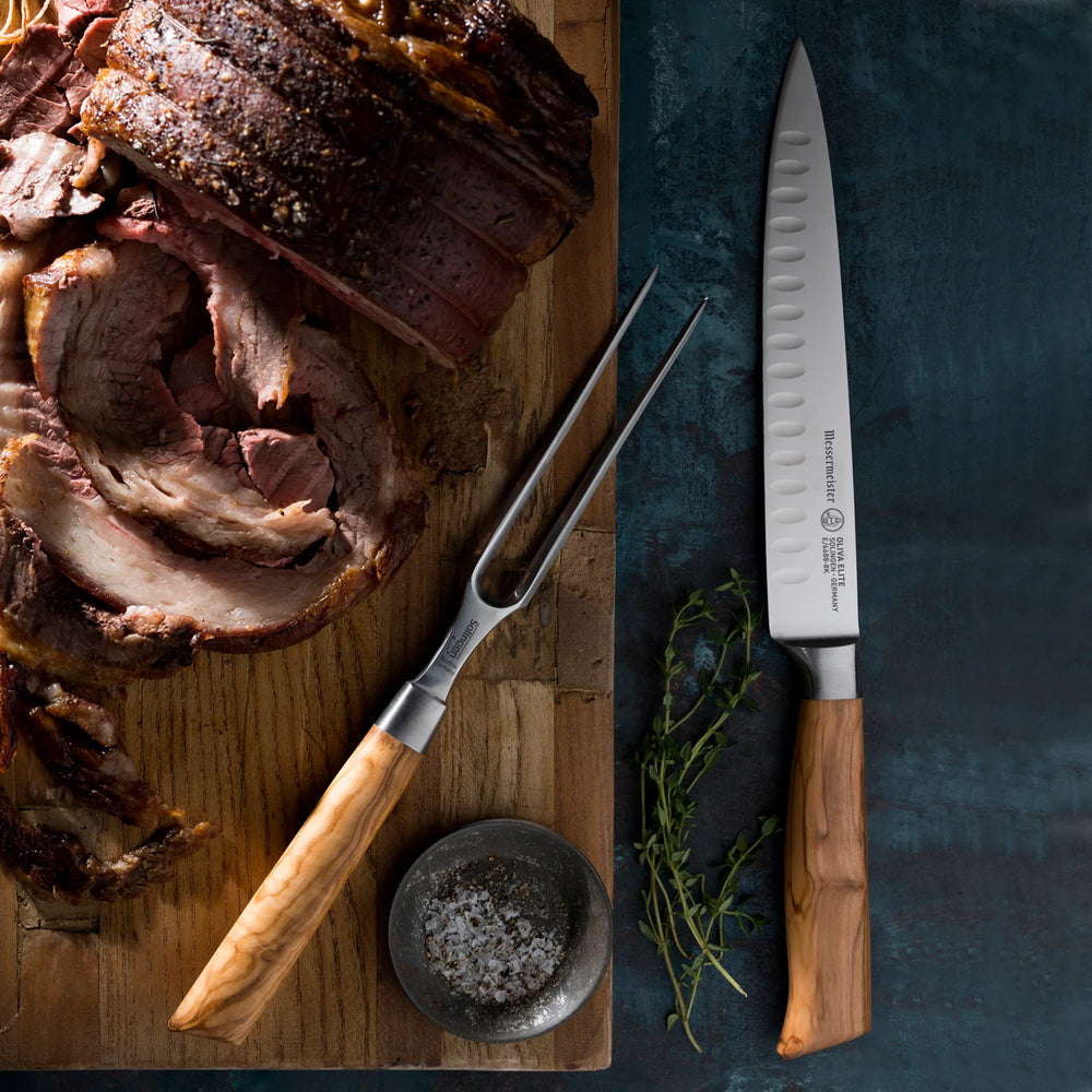 Fine Edge Steak Knife Set by Messermeister — The Grateful Gourmet
