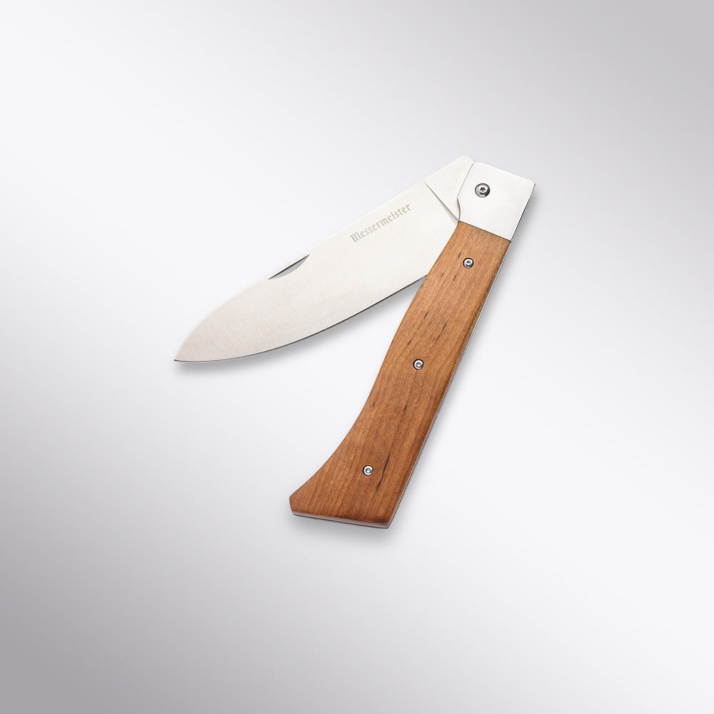 Messermeister MFK-864 Folding Steak Knife - Carbonized Cherry