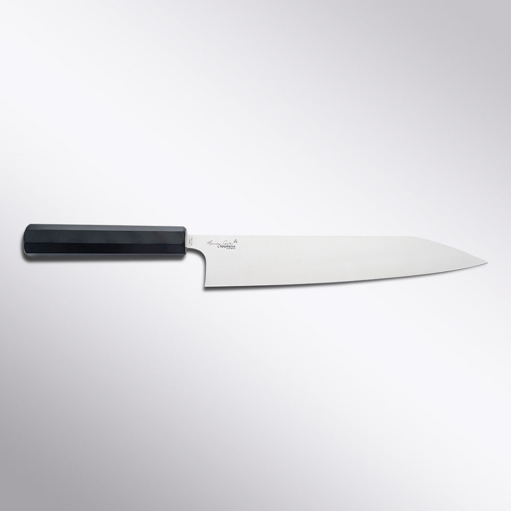 Spyderco Wakiita Bunka Bocho Kitchen Knife Black G10 BD1N Stainless K18gp