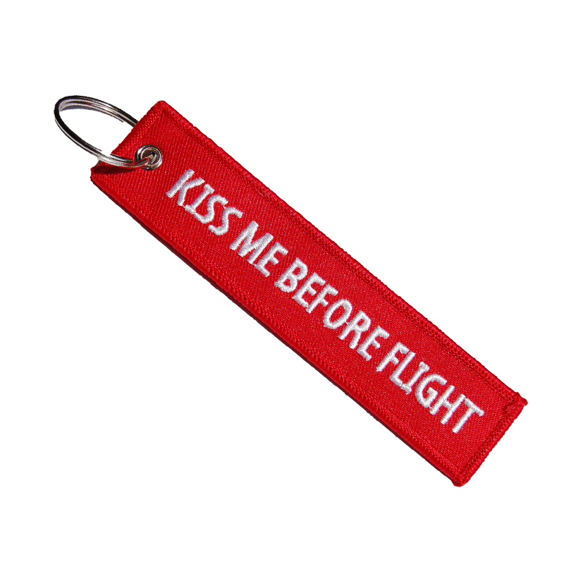Motorcycle Key tags - KISS ME BEFORE FLIGHT – HelmetFun.com