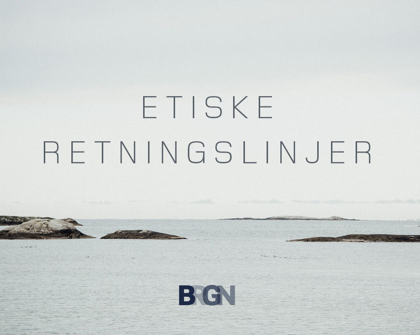 BRGN Etiske Retningslinjer