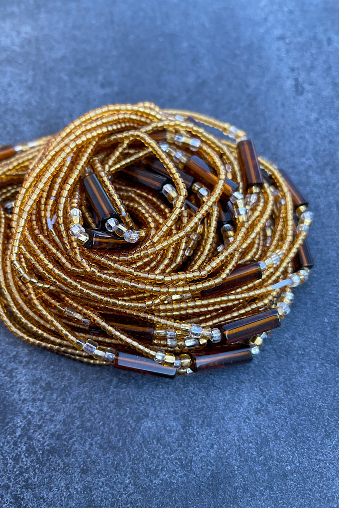 Goddess👸🏾 Silver and Gold waist beads 🔥 plus size waist beads