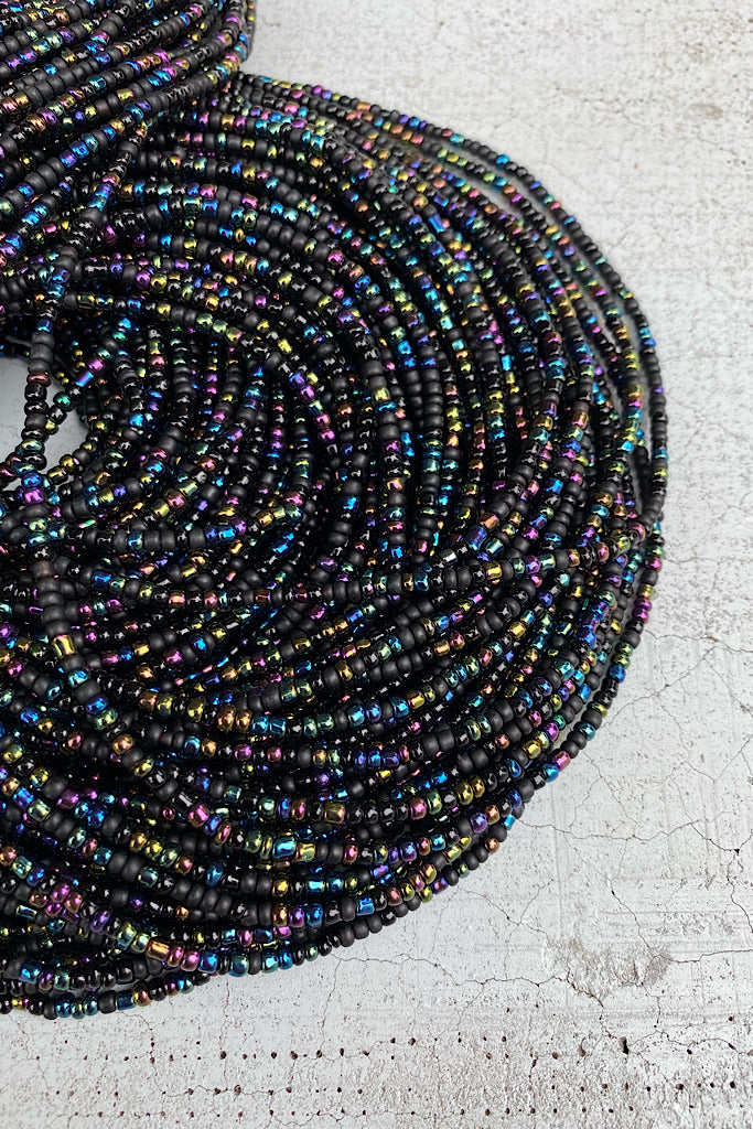 Image of Black is Beautiful Tie On Waist Beads