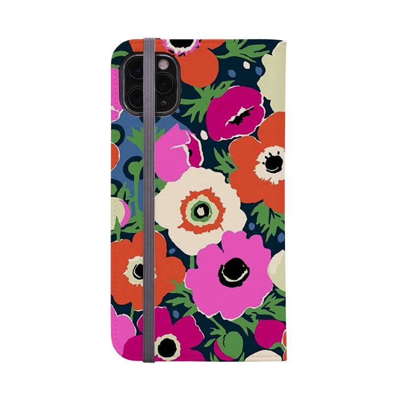 FOLIO WALLET PHONE CASES Windflowers By Sarah Campbell – Stringberry