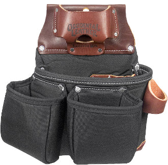 Occidental Leather B5331 XL Leather Phone Holster - Belt Worn - Black