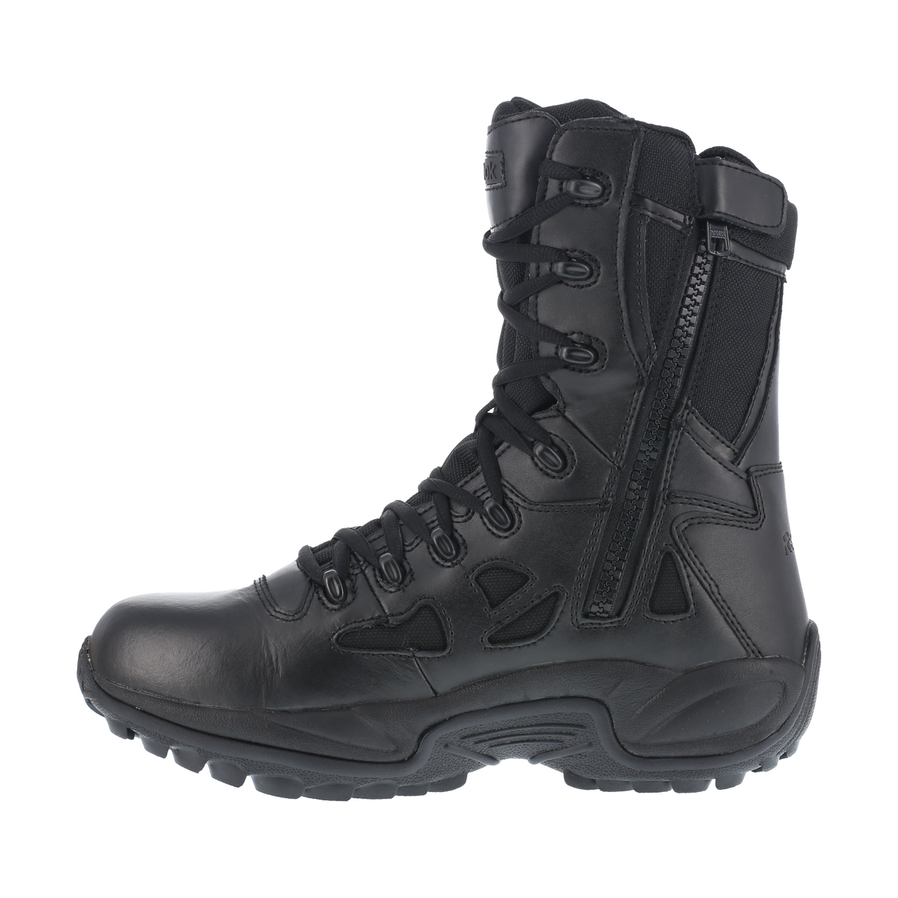 mens black soft toe work boots