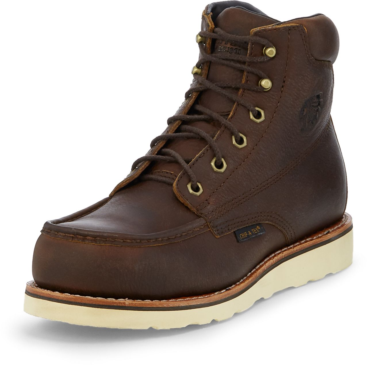 steel toe lace up boots