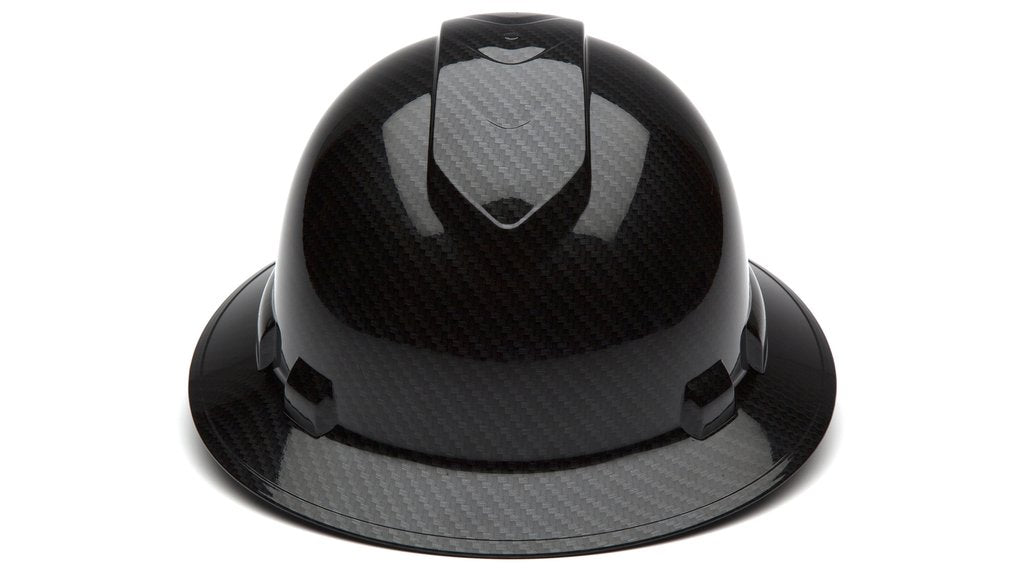 Download Pyramex Glossy Graphite Full Brim Hard Hat - Hard Hat Gear