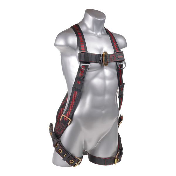 KStrong® Kapture™ Epic 5-Point Full Body Harness, Padded, 3 D-Rings, Q