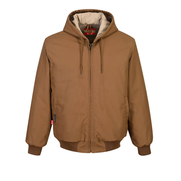 Tough Duck WJ30 Brown Duck Bomber Jacket