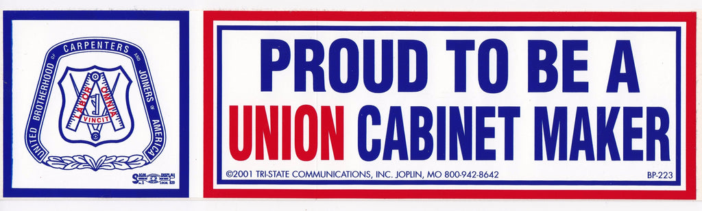 'Building America' Union Ironworker Bumper Sticker #B313 – Hard Hat Gear