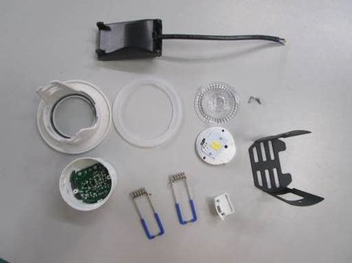 Fire Rated LED Downlight-list-component