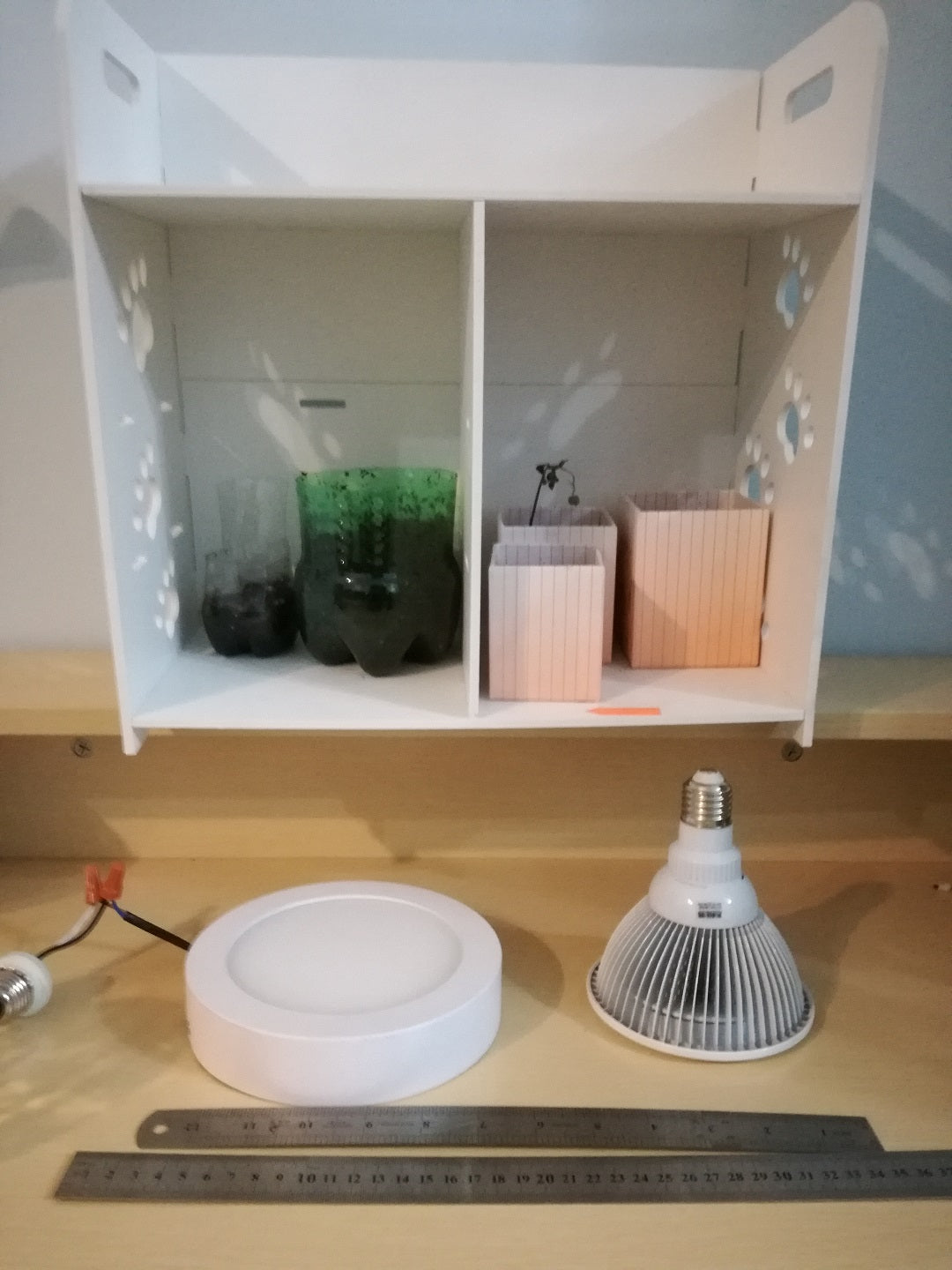 Build up Grow Light test