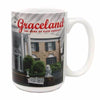 Elvis Black Leather Graceland Photo Coffee Mug