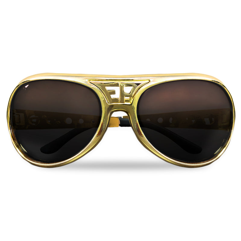 Elvis Presley TCB Gold Sunglasses 