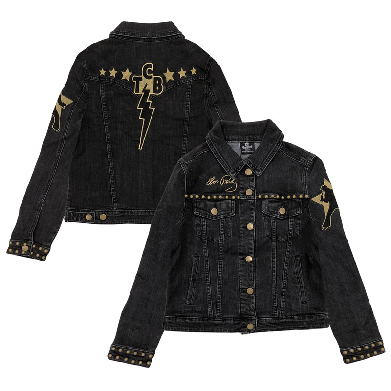 TCB Studded Women's Denim Jacket 