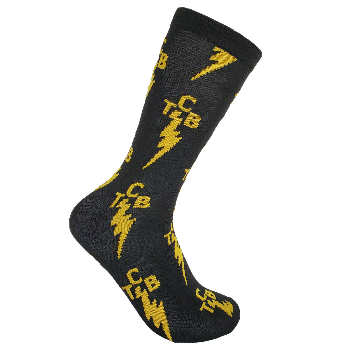 Repeat TCB Black and Gold Sock - Graceland Official Store