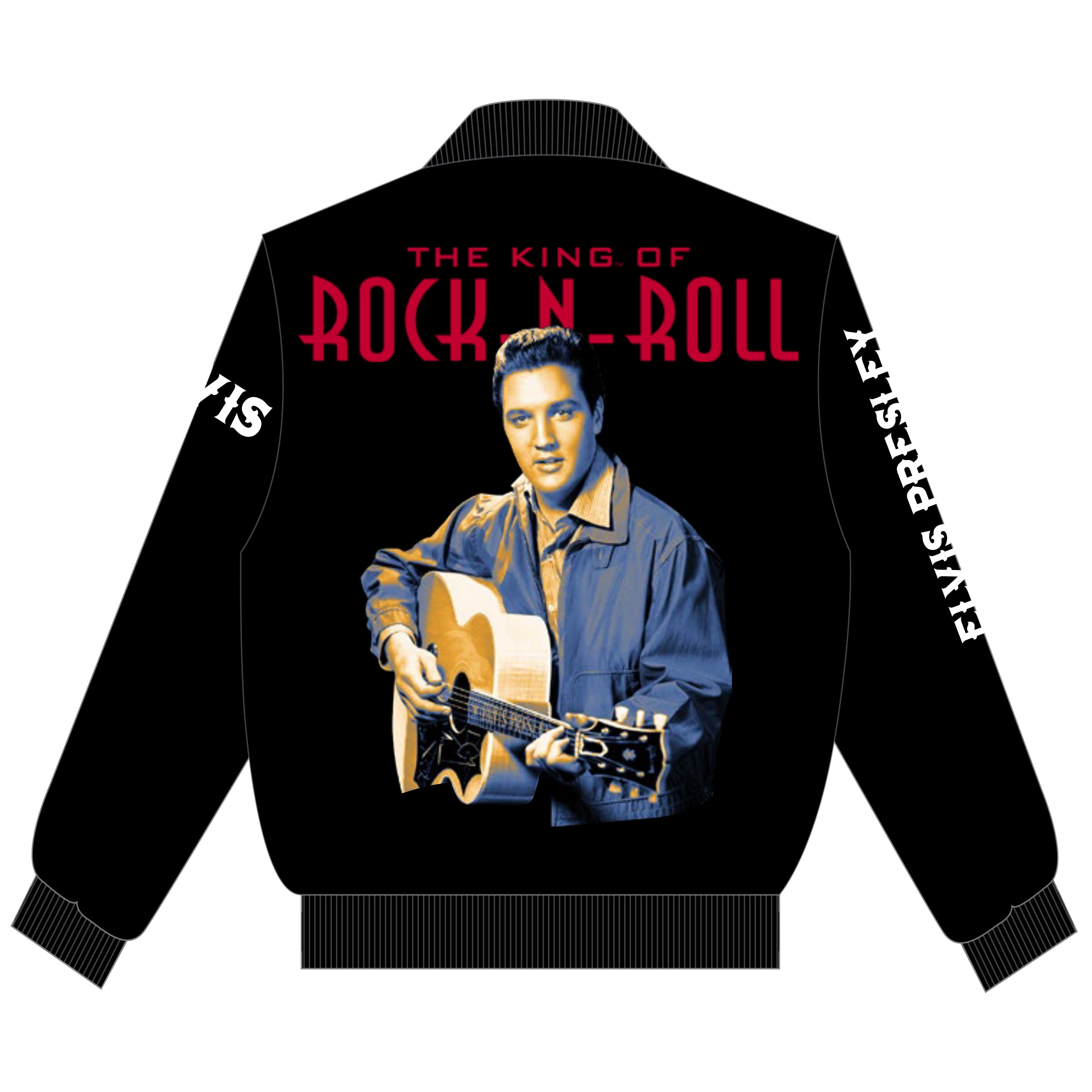 Elvis Presley The King of Rock N Roll Guitar Reversible Jacket - Graceland Official Store product image