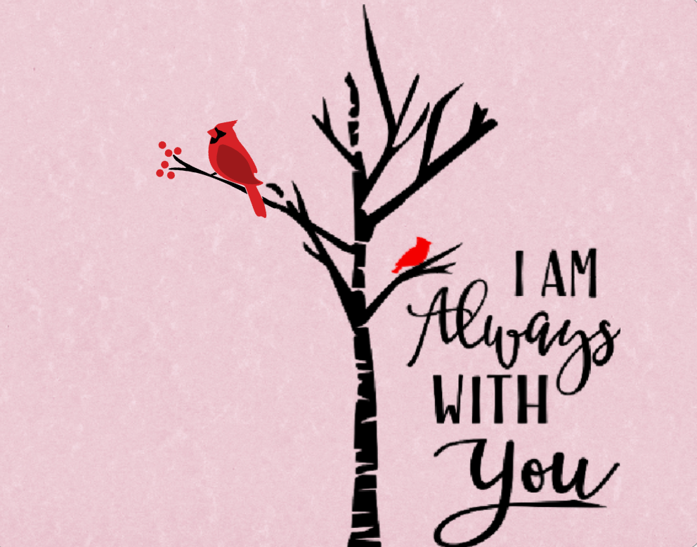 Download I am always with you Cardinal sign, winter cardinal sign ...