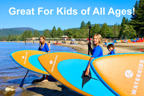 paddle board for kids age range child to youth teens inflatable sup