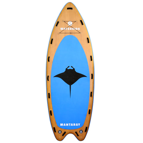 best family paddle board multi person sup inflatable mantaray waterkids