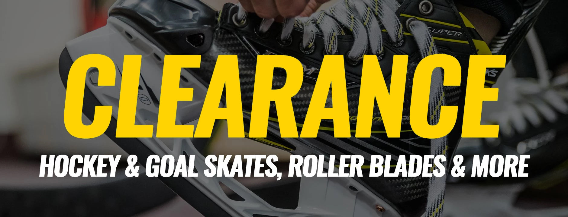 clearance hockey skates