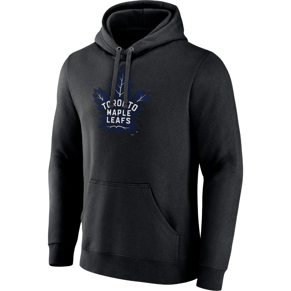 FANATICS TORONTO MAPLE LEAFS PRIMARY LOGO BLACK HOODIE