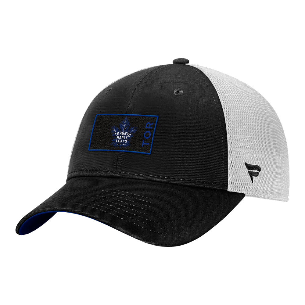 FANATICS TORONTO MAPLE LEAFS ALTERNATE LOGO AUTHENTIC PRO TRUCKER HAT