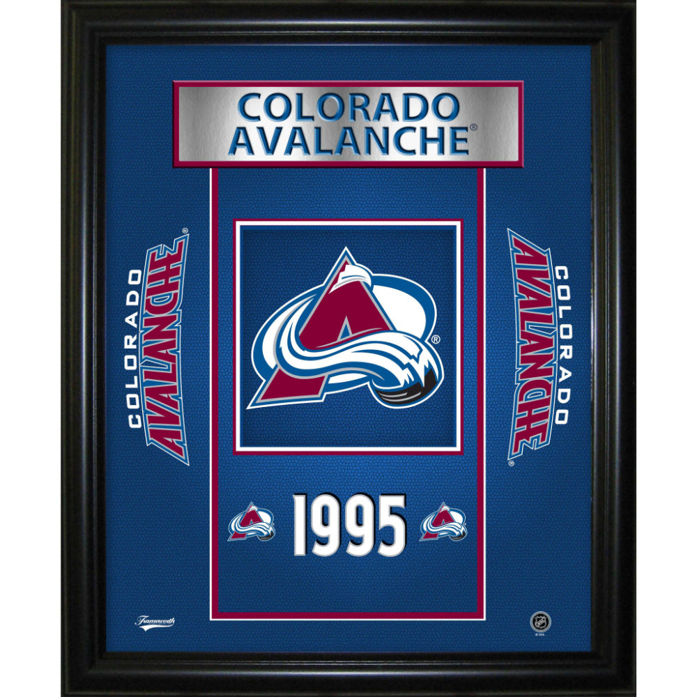 COLORADO AVALANCHE 10X12 LOGO FRAME