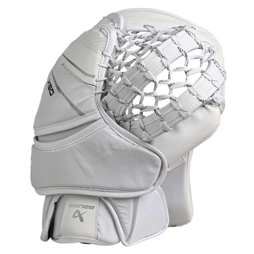 BAUER GSX GEN II WHITE INTERMEDIATE GOALIE CATCHER