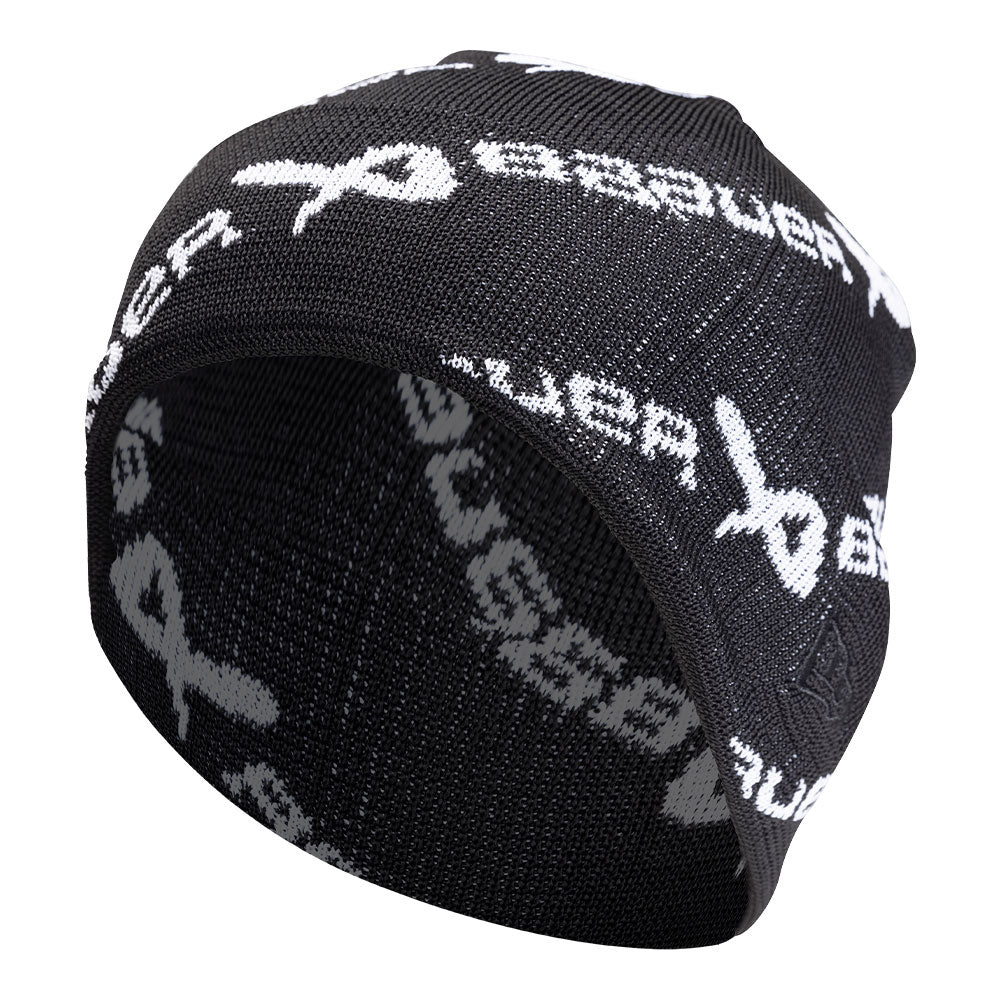 BAUER NE OVERBRAND ICON BLACK/WHITE TOQUE