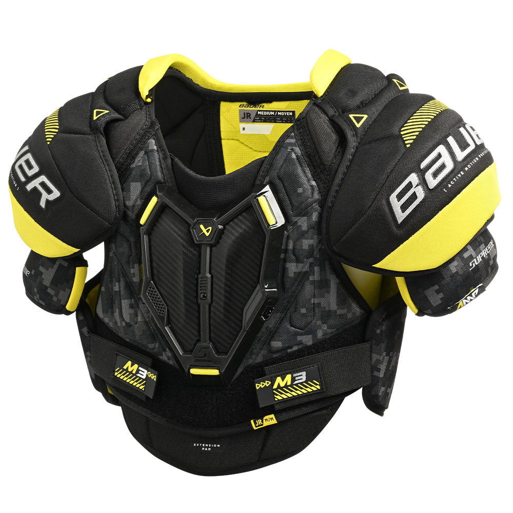 BAUER SUPREME M3 JUNIOR HOCKEY SHOULDER PADS