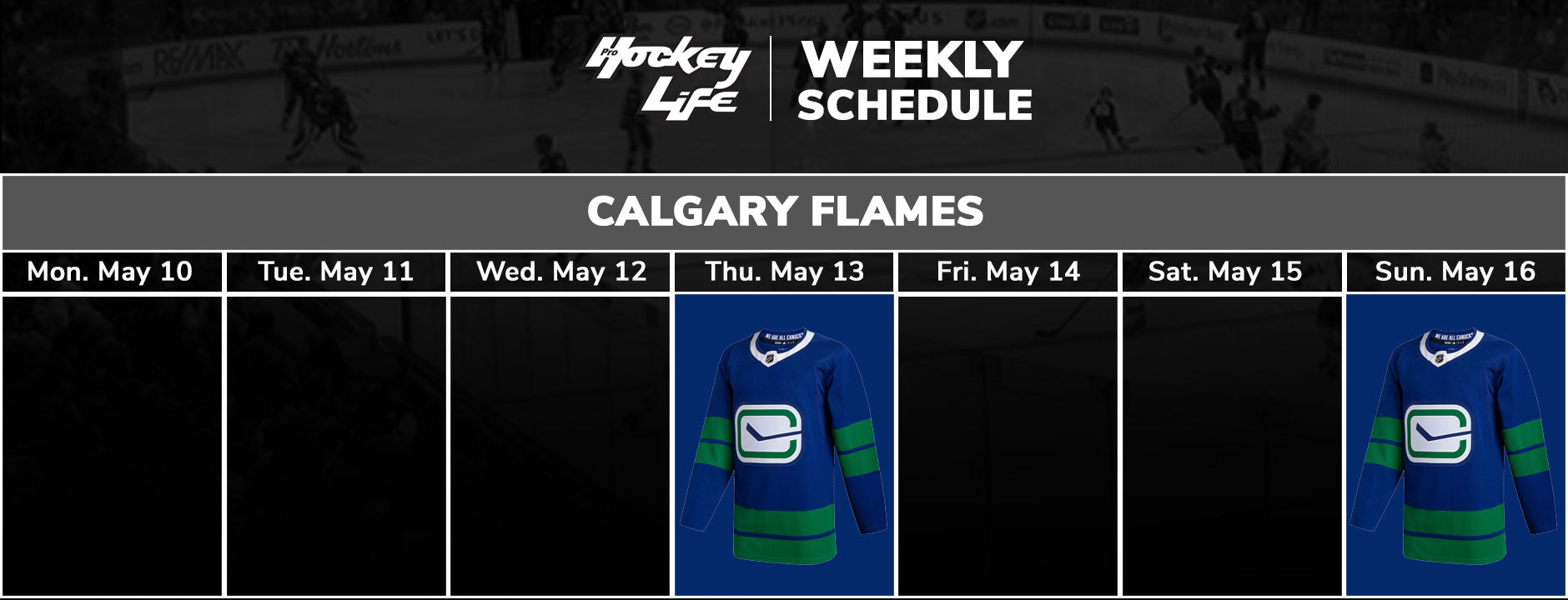 Calgary Flames Schedule