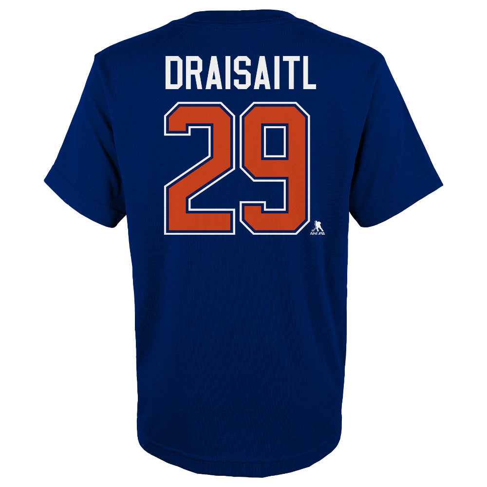 EDMONTON OILERS LEON DRAISAITL YOUTH PLAYER T SHIRT