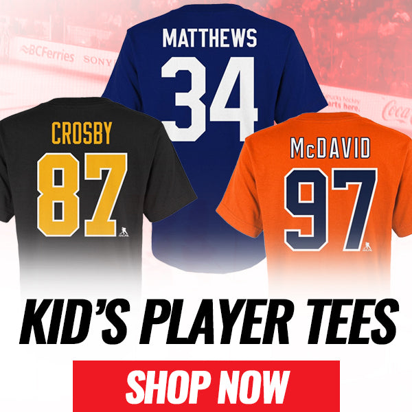 kids nhl shirts