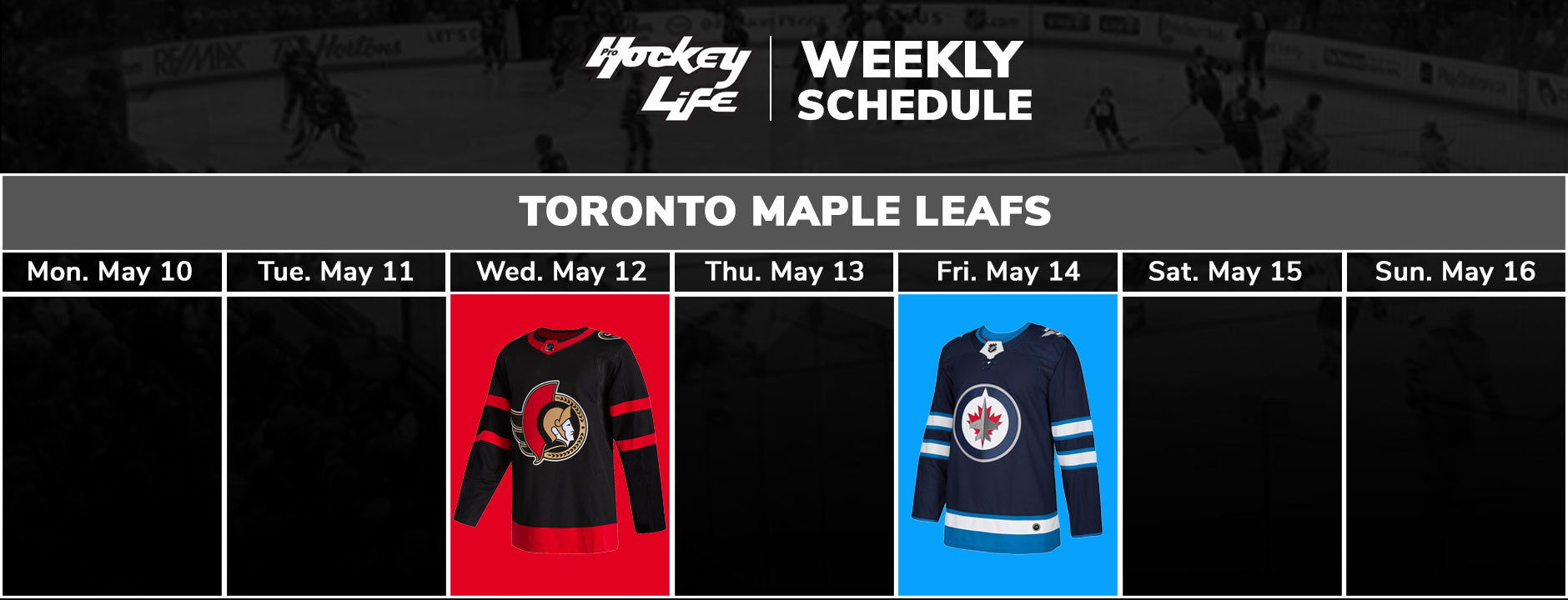 EToronto Maple Leafs Schedule